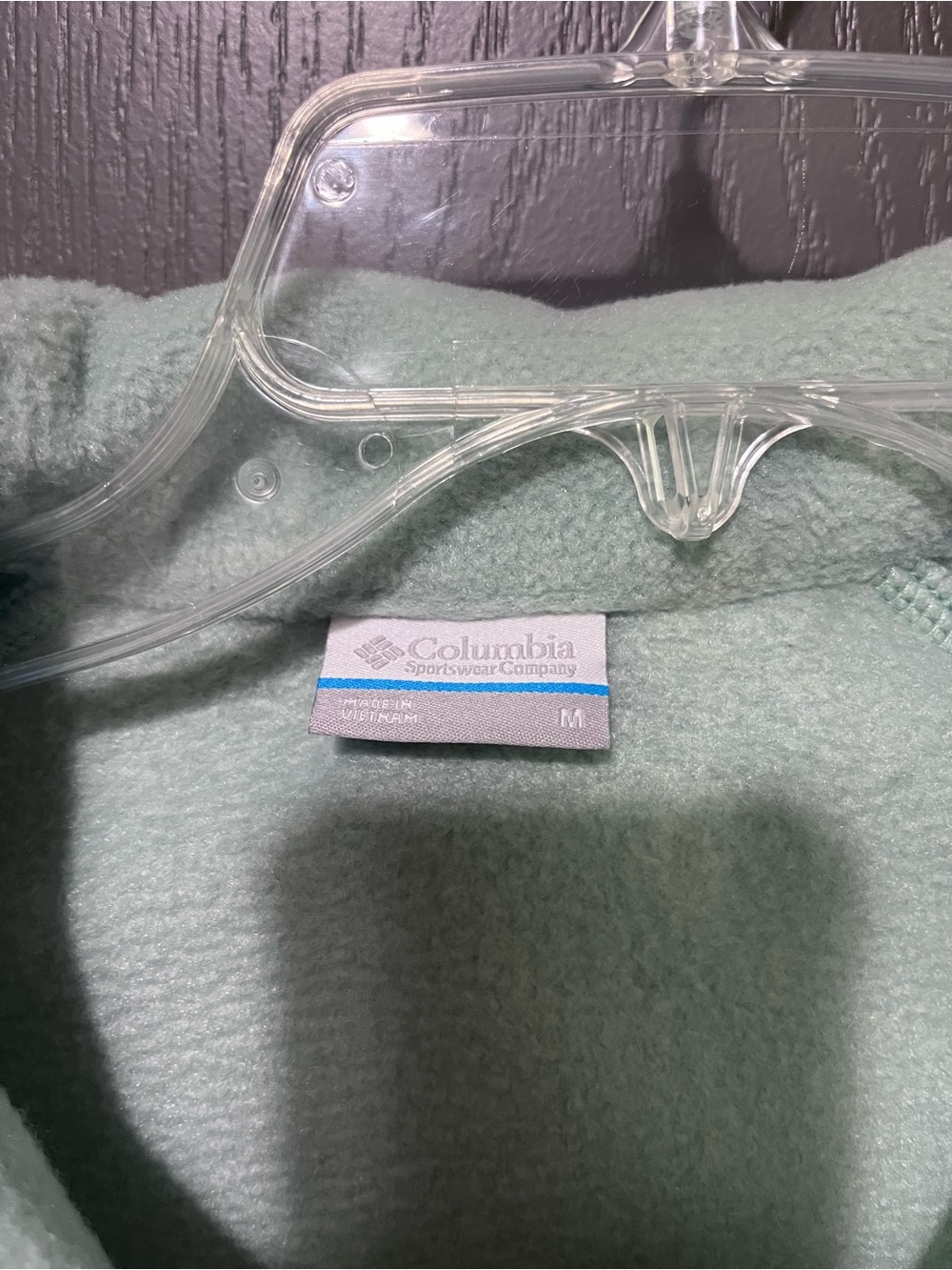 Columbia Mint Green Full-Zip Fleece Jacket - Picture 2 of 2